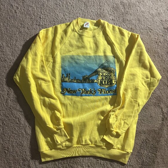 Vintage Jerzees NYPD‎ Crewneck - Picture 1 of 3